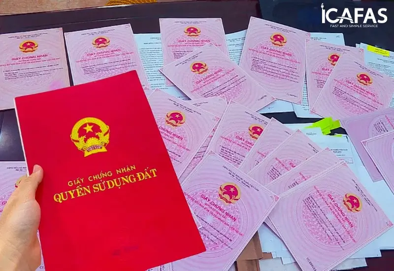 Nếu bên mua chưa được cấp giấy chứng nhận về quyền sử dụng đất thì bên bán không được thu quá 95% giá trị hợp đồng