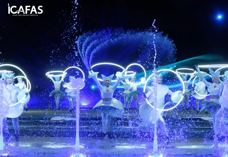 60 nghệ sĩ quốc tế đến từ 20 quốc gia trình diễn tại Kiss of the Sea